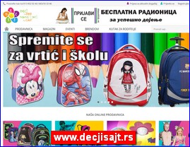 Oprema za decu i bebe, www.decjisajt.rs