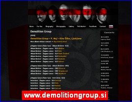 Muziari, bendovi, folk, pop, rok, www.demolitiongroup.si