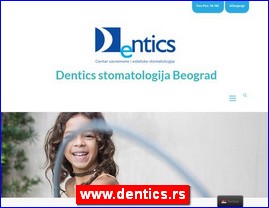 Stomatološke ordinacije, stomatolozi, zubari, www.dentics.rs