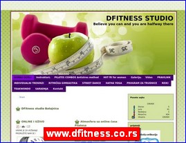 Fitnes, fitness centri, teretane, www.dfitness.co.rs