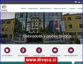 Gradovi, regije  , www.divaca.si