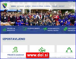 Gradovi, regije  , www.dol.si