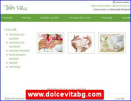 Frizeri, saloni lepote, kozmetiki saloni, www.dolcevitabg.com