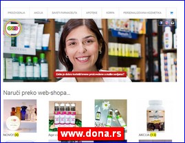 Ordinacije, lekari, bolnice, banje, laboratorije, www.dona.rs