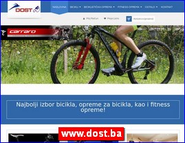 Sportska oprema, www.dost.ba