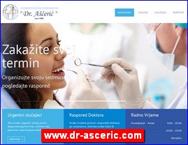 Stomatološke ordinacije, stomatolozi, zubari, www.dr-asceric.com