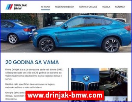 Automobili, servisi, delovi, Beograd, www.drinjak-bmw.com