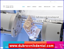 Stomatološke ordinacije, stomatolozi, zubari, www.dubrovnikdental.com