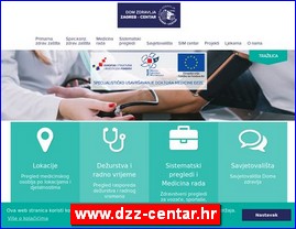 Ordinacije, lekari, bolnice, banje, laboratorije, www.dzz-centar.hr