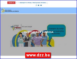 Ordinacije, lekari, bolnice, banje, laboratorije, www.dzz.ba