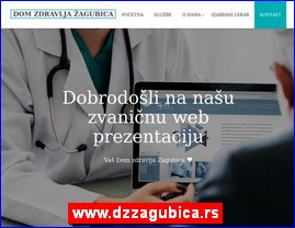 Ordinacije, lekari, bolnice, banje, laboratorije, www.dzzagubica.rs