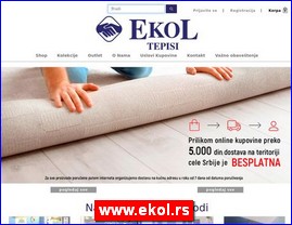 Podne obloge, parket, tepisi, www.ekol.rs