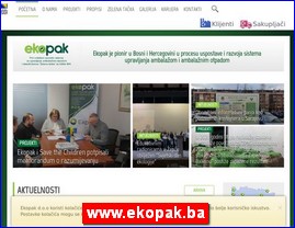 Plastika, guma, ambalaža, www.ekopak.ba