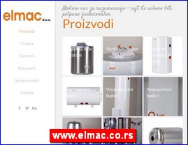 Sanitarije, vodooprema, www.elmac.co.rs