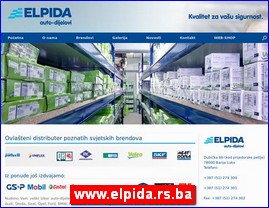 Automobili, servisi, delovi, www.elpida.rs.ba