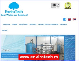 Sanitarije, vodooprema, www.envirotech.rs