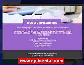 Ordinacije, lekari, bolnice, banje, laboratorije, www.epilcentar.com