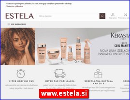Frizeri, saloni lepote, kozmetiki saloni, www.estela.si