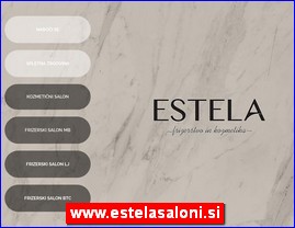 Frizeri, saloni lepote, kozmetiki saloni, www.estelasaloni.si