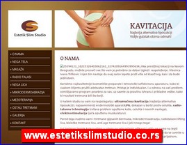 Frizeri, saloni lepote, kozmetiki saloni, www.estetikslimstudio.co.rs