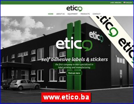 Plastika, guma, ambalaža, www.etico.ba
