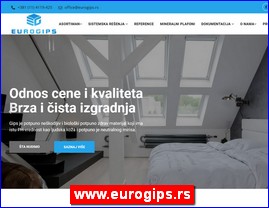 Građevinarstvo, građevinska oprema, građevinski materijal, www.eurogips.rs