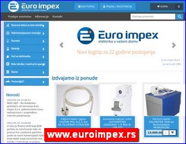 Bela tehnika, Srbija, www.euroimpex.rs