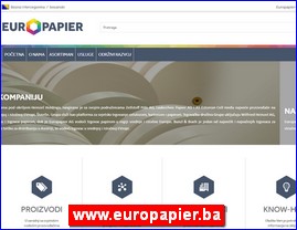 Kancelarijska oprema, materijal, kolska oprema, www.europapier.ba