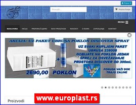 Sanitarije, vodooprema, www.europlast.rs