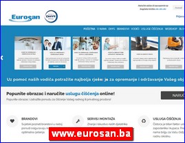 Higijenska oprema, www.eurosan.ba