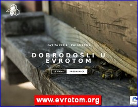 Med, proizvodi od meda, pelarstvo, www.evrotom.org