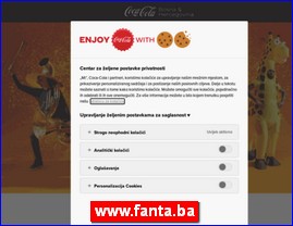 Sokovi, bezalkoholna pića, kafa, www.fanta.ba