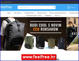 Sportska oprema, www.feelfree.hr