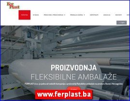 Plastika, guma, ambalaža, www.ferplast.ba