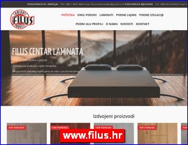 Podne obloge, parket, tepisi, www.filus.hr
