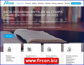 Knjigovodstvo, računovodstvo, www.fircon.biz