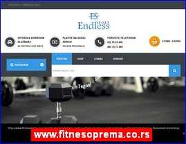 Sportska oprema, www.fitnesoprema.co.rs