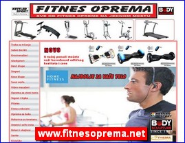 Sportska oprema, www.fitnesoprema.net