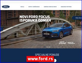 Prodaja automobila, www.ford.rs