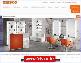 Frizeri, saloni lepote, kozmetiki saloni, www.frisco.hr