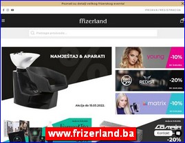 Frizeri, saloni lepote, kozmetiki saloni, www.frizerland.ba