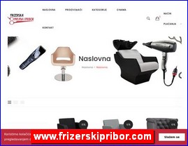 Frizeri, saloni lepote, kozmetiki saloni, www.frizerskipribor.com