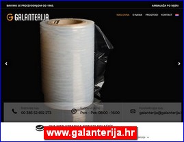 Plastika, guma, ambalaža, www.galanterija.hr
