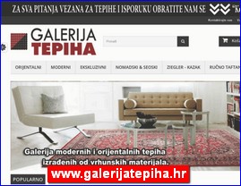 Podne obloge, parket, tepisi, www.galerijatepiha.hr