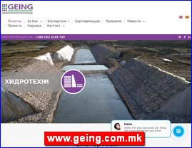 Sanitarije, vodooprema, www.geing.com.mk