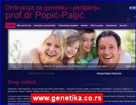 Ordinacije, lekari, bolnice, banje, laboratorije, www.genetika.co.rs