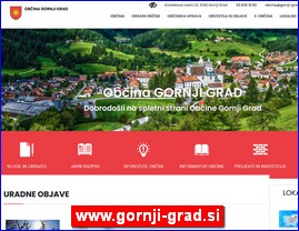 Gradovi, regije  , www.gornji-grad.si