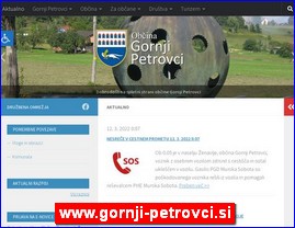 Gradovi, regije  , www.gornji-petrovci.si