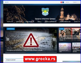 Gradovi, regije  , www.grocka.rs