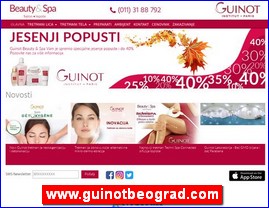 Frizeri, saloni lepote, kozmetiki saloni, www.guinotbeograd.com